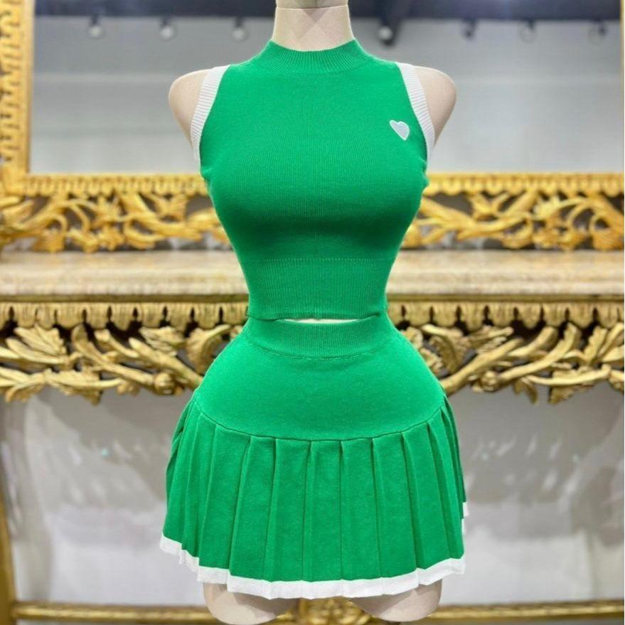 Women's Skirt and Top Set Womenswear