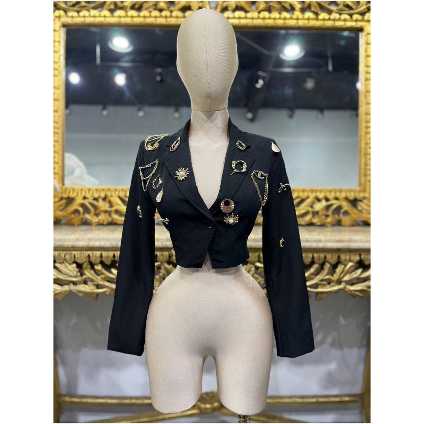 Ladies Blazer - Women's Suit for Formal Occasions - Womenswear Long Sleeve Elegant