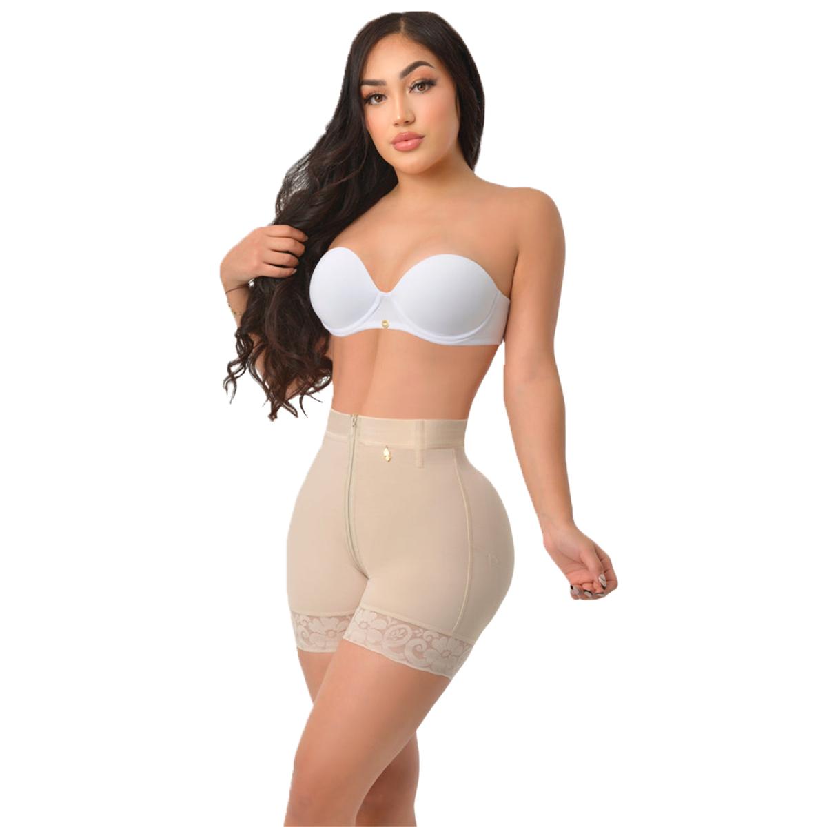 Seamless panty with glute and abdomen shaping